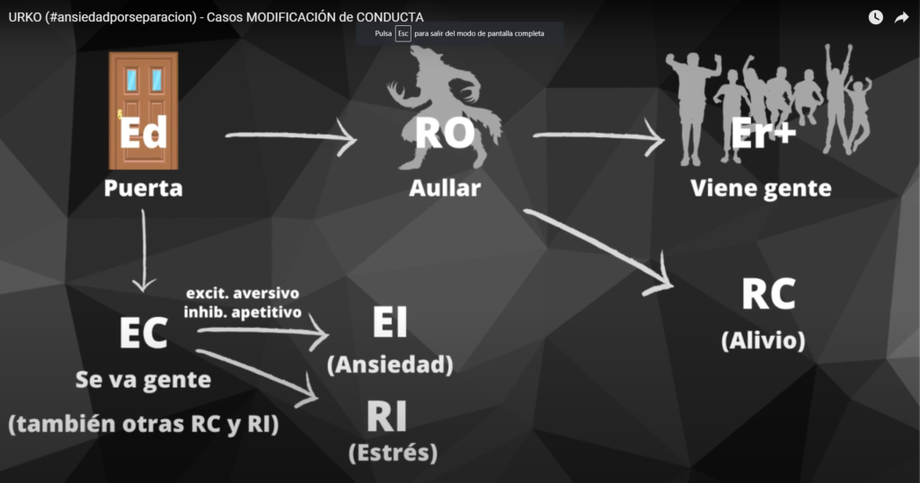 Urko - Modificación de conducta, caso síndrome de Noé