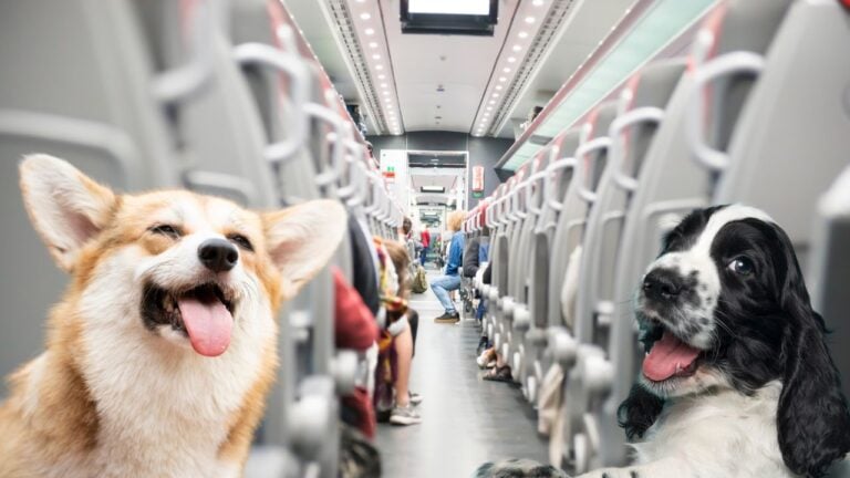 Viajar en tren - Con el proyecto piloto de Renfe, más de 7.000 perros de 40 kilos han viajado en tren. En Europa, nos llevan años de ventaja